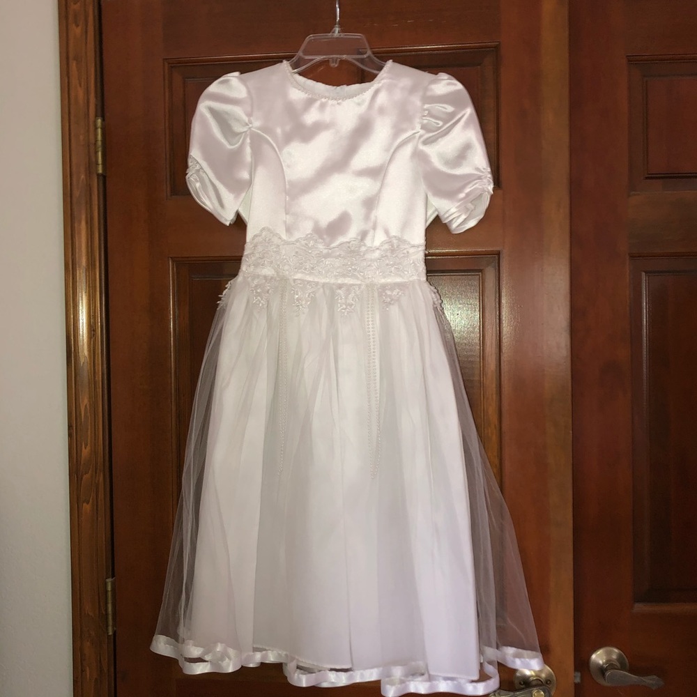 No Name Girls Dress with Beaded Accents
